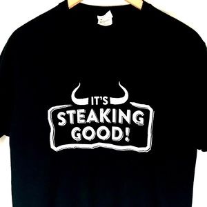 Black Short-Sleeved T-Shirt